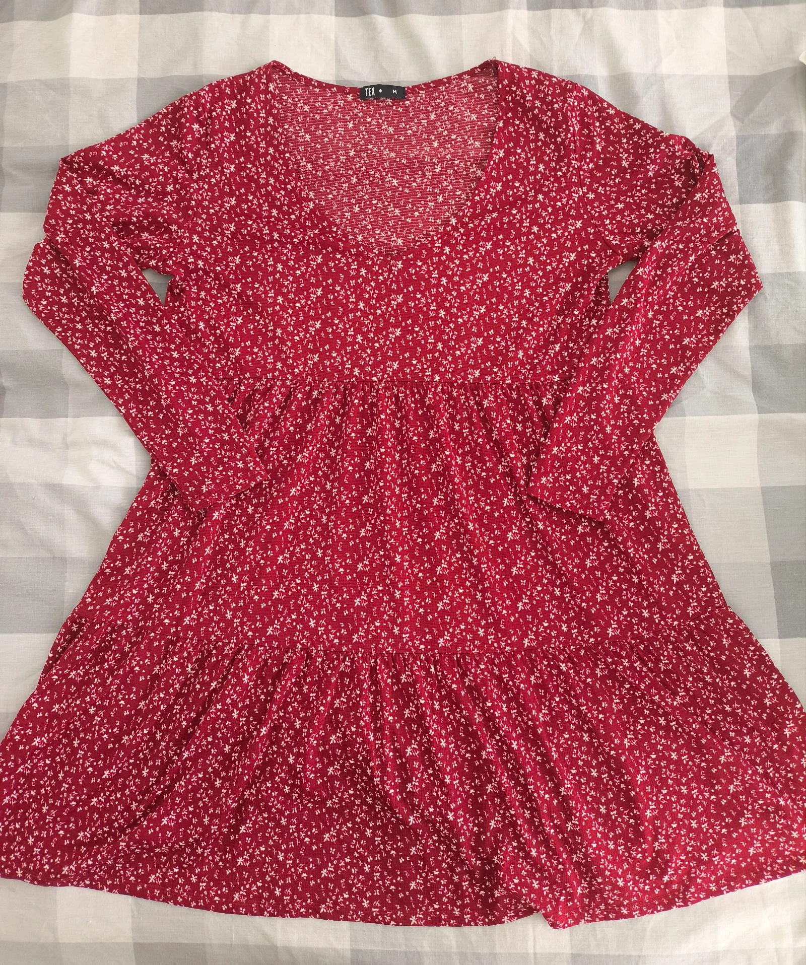 Vestido de manga larga 